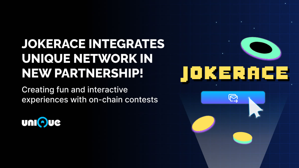 Revolutionizing On-Chain Contests: JokeRace Integrates Unique Network in New Partnership!