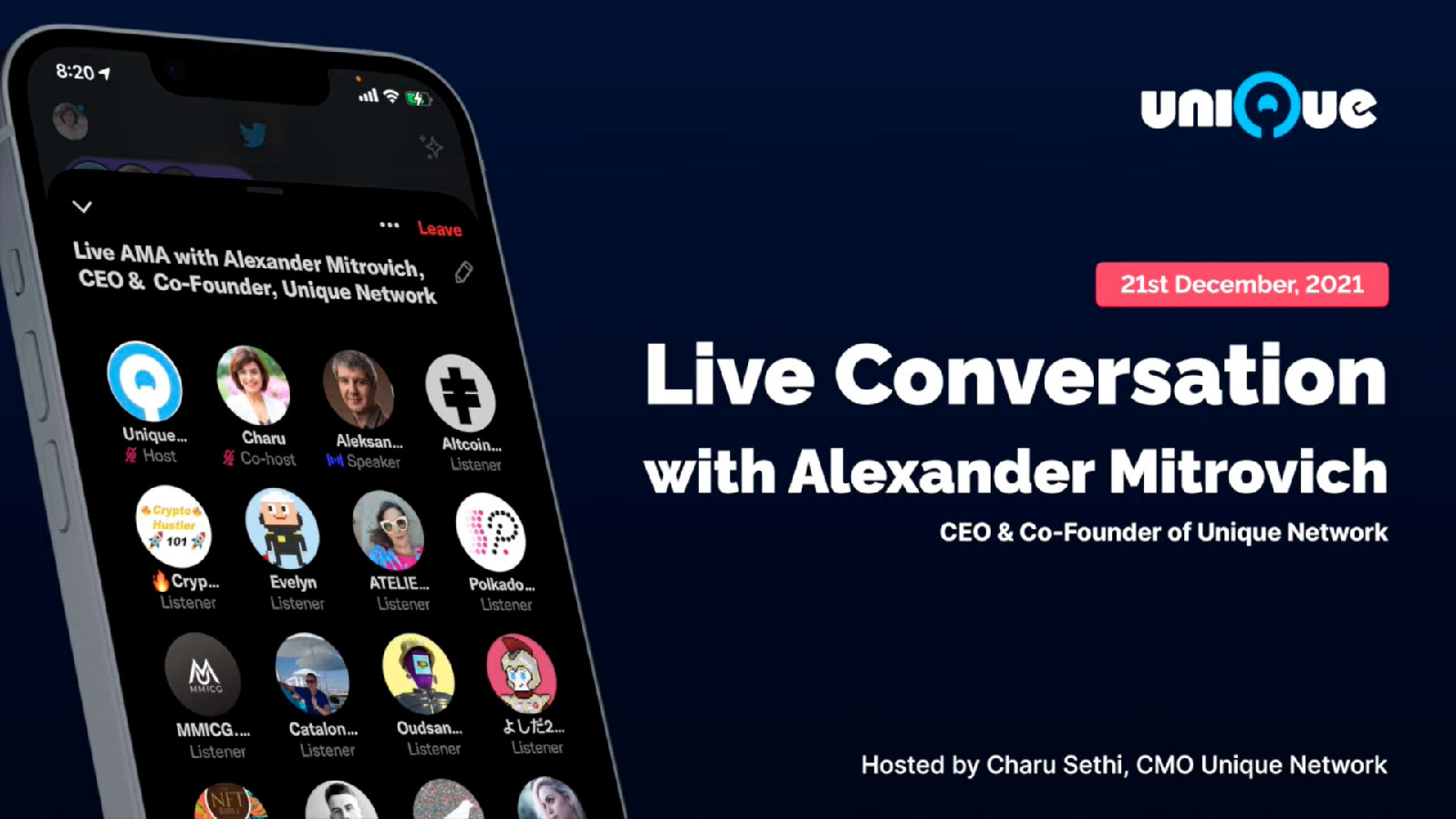 Unique Live Conversation