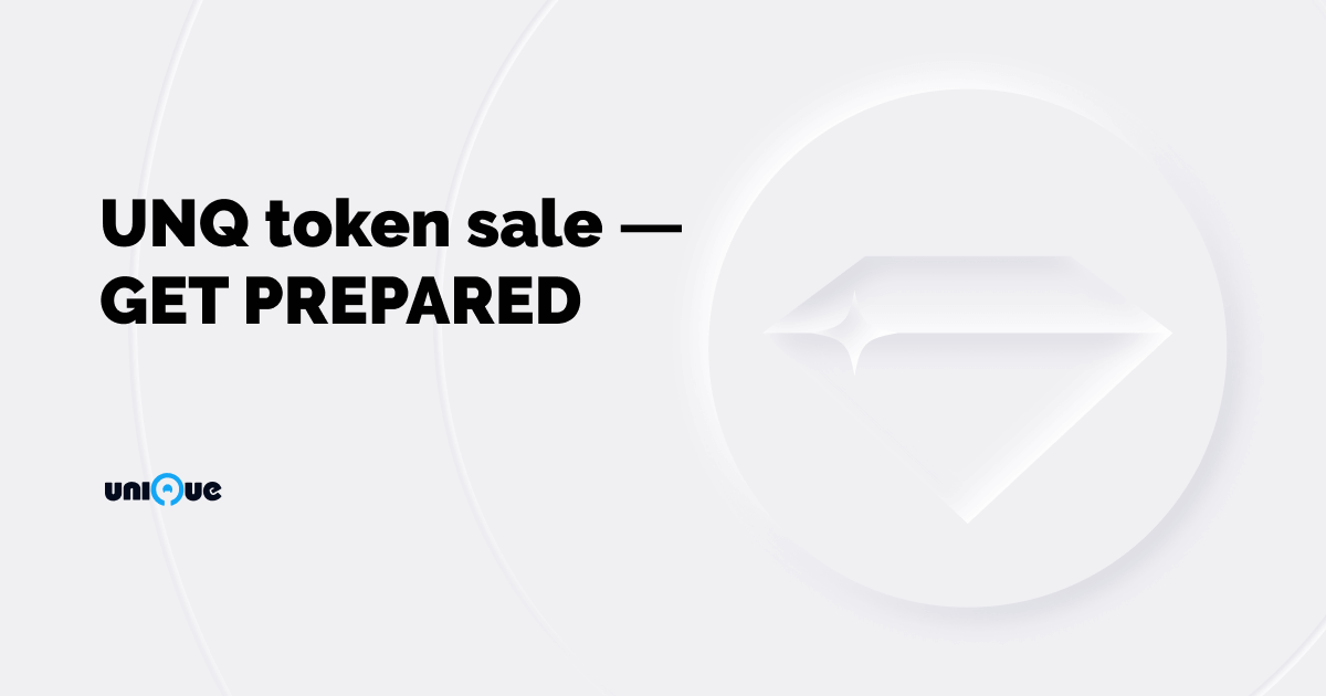 UNQ token sale